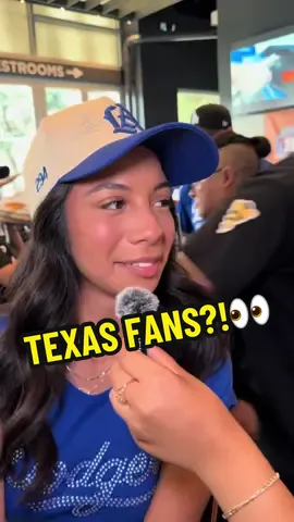 • We can already tell Texas will be lit next April when the Dodgers are in town. Texans were well represented at our Houston pregame Info for this game should be available in October👀🏟️  #pantone294 #ITFDB #Dodgers 