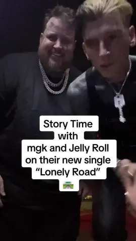 @mgk and @Jelly Roll talk about their new single “Lonely Road” after performing infront of 35,000 fans at the @Harley-Davidson H-D Homecoming Festival in Milwaukee, WI 🛣️🏍️ #mgk #jellyroll #lonelyroad #newmusic #newmusicfriday #storytime #story #song #songwriter #harleydavidsonlifestyle #jellyrollconcert #machinegunkelly #harleydavidson #hdhomecoming 
