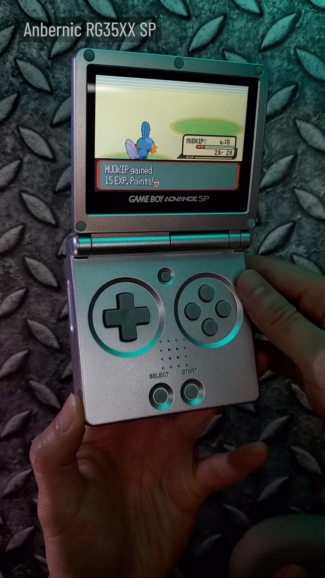 Introducing the Anbernic RG35XX SP Handheld Retro Gaming Console. Here's some flipping action! It has the nostalgic Gameboy Advance SP design. The bundle includes mini-hdmi cable to play on bigger screen, storage case, and more games. Get yours today! #anbernic #rg35xxsp #gameboyadvance #retrogaming #emulator #handheldgaming #GamingOnTikTok #pokemon #techgadgets @Anbernic Retro Game Console @Anbernic Games @Anti Boring Games