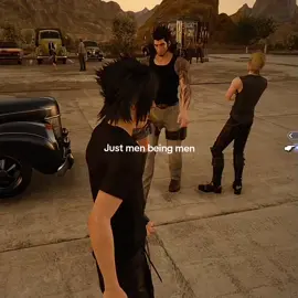 Gladio?...🤨 Está siendo muy obvio en las narices de Prompto. Captar a un npc siendo tan canon a su personaje, vaya coincidencia. (Definitivamente es algo que Gladio haría) #finalfantasy #finalfantasyxv #finalfantasy15 #ffxv #ff15 #gladiolus #gladiolusamicitia #cindyaurum 