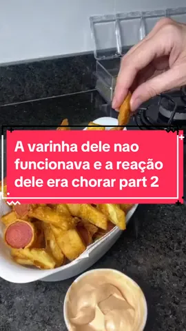 A varinha dele nao funcionava e a reação dele era chorar parte 2 Ib:rafaellaguedes26  #fofoca #fofocando #historias #historiasdeseguidores #receita #receitafacil #receitasimples #comida #foryou #fyp 