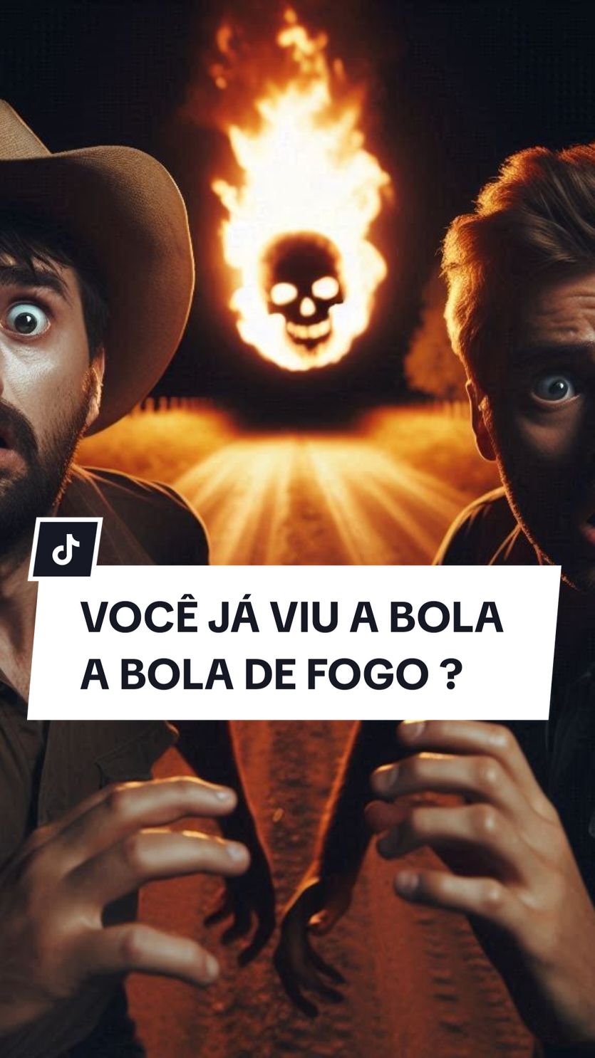 Se você ver uma Bola de fogo, CORRA. . . . #lenda #creepy #relatos #truestory #crenças 