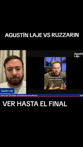 Agustín laje destrozó a Diego ruzzarin #agustinlaje #ruzzarin #mexico #viral #maduro #debate #diegoruzzarin 