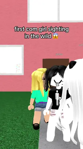com girl in the wild 😱 #dhrp #dollhouseroleplay #roblox #dh #dollhouse #roblox #comgirl #pickme #ew #comgirl #cringe #proof
