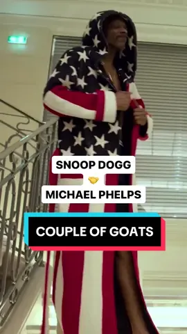 Swimming is HARD. 😅 Michael Phelps gives Snoop Dogg a swimming lesson. 😂 #ParisOlympics #swimming #snoopdogg #michaelphelps 