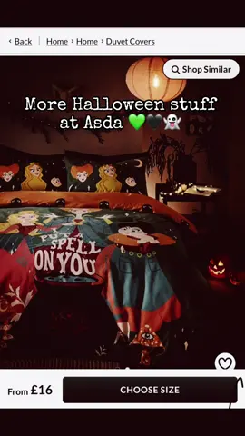 More Halloween stuff at Asda 💀💚🖤  #autumnvibes #gothicgirl #spookyszn #spooky #autumn #fallvibes🍂 #fallaesthetic #darkaesthetic #cosyhome #pumpkinseason #halloween #happyhalloween #codeoeange #codeorangeuk #asdahaul #halloweeen2024 #pumpkinspice #new #spookymonth #asdageorge #hocuspocus #nightmarebeforechristmas #cute 
