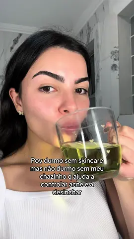 JAMAIS 😬 cha de hortela e cha verde ajudam a limpar a pele, melhoram a digestao e ajuda a desinchar! Amooo  #fyp #fy #tiktok #foryou #acne #skincare #skincareroutine 