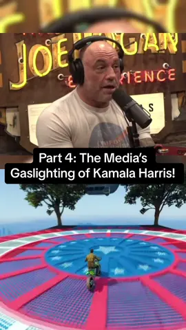 Part 4: Joe Rogan discusses the Media’s Gaslighting of Kamala Harris! #trending #trend #tiktok #podcast #clips #clip #jre #rogan #joerogan ##kamala##brat