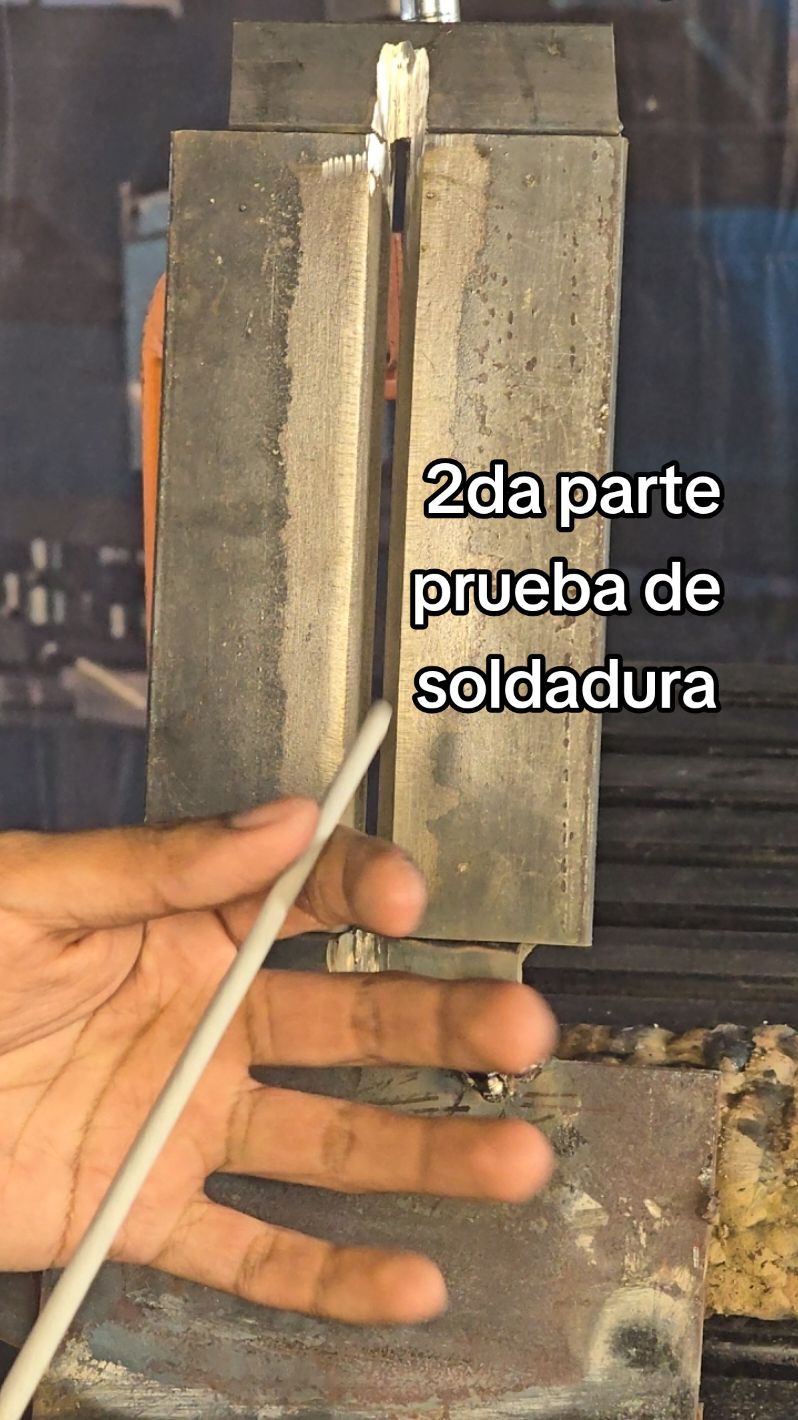 Soldadura profesional, como hacer una prueba de soldadura 👨‍🏭 #soldadura #welding #wiracochawelding #soldadores 