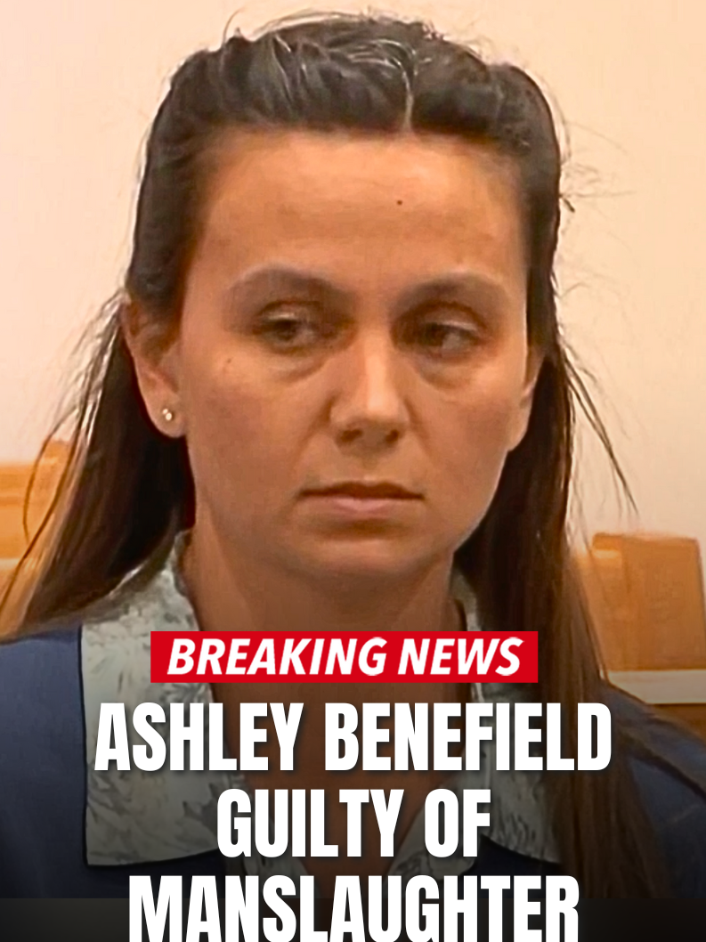 Despite a long night of jury deliberations, the courtroom was packed when #AshleyBenefield's GUILTY verdict came in just before 11 pm EST. The former ballerina showed no reaction but the daughter of the victim, Eva Benefield, was seen crying in the gallery. #CourtTV Did the jury get it right? #courttvlive #verdict #courttvtiktok #dougbenefield #courttvshow #benefield #courttvnetwork #evabenefield #courttvlivestream #jury #blackswan #ashleybenefieldcase