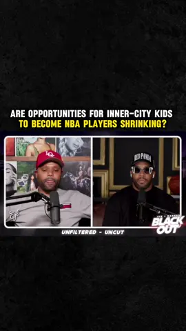 Are the opportunities for inner-city kids to make it to the NBA shrinking? What are your thoughts?