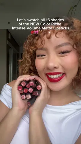You ask, we deliver. The COLOR RICHE Intense Volume Matte Lipsticks are BACK, SLIMMER, BOLDER, and BETTER 💋🤎 Featuring a wide range of 16 shades that offer a lippie for everyone. Check out now in the yellow basket below! 🛒⭐️ #LOrealPH #MatteThatIsNeverFlat #ColorRicheComeback 