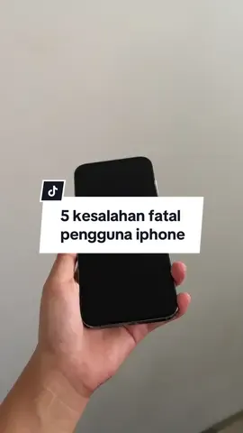 Jangan sampai ngelakuin kesalahan ini ya🥹 . . . . . #iphone #iphonetips #iphonetricks #iphonehacks #iphonetipsandtricks #iphonetutorial 