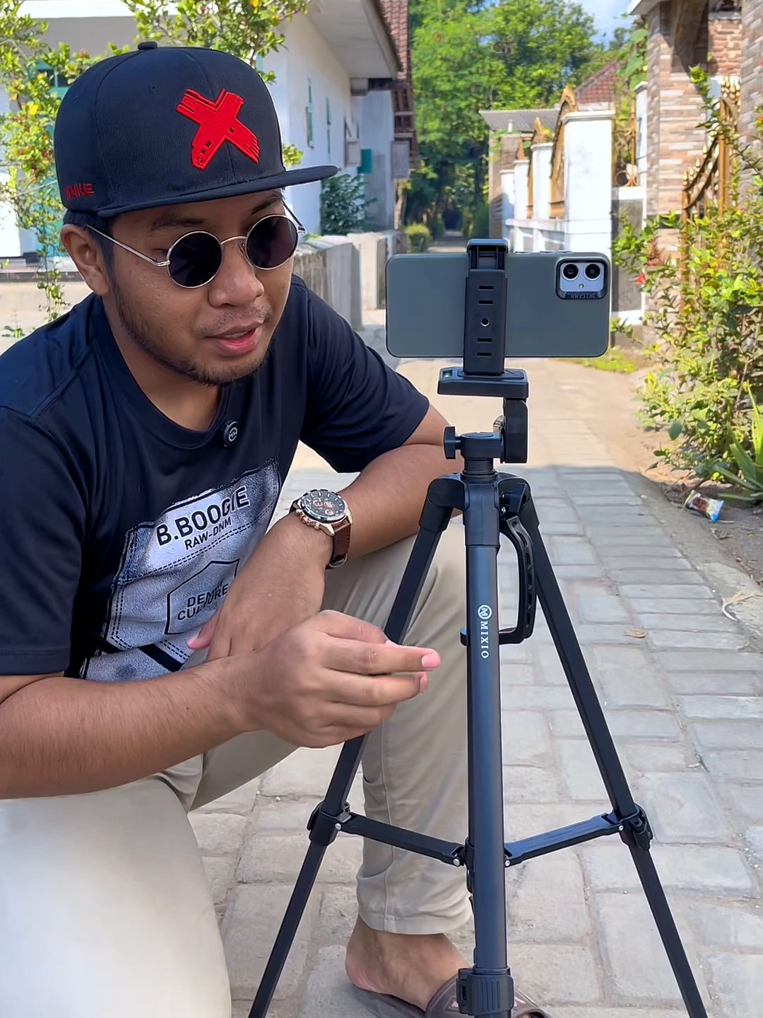 rekomendasi tripod anti letoy tahan angin MIXIO 3366 PRO #rekomendasitripod #tripodkokoh #tripodhp #tripodkamera