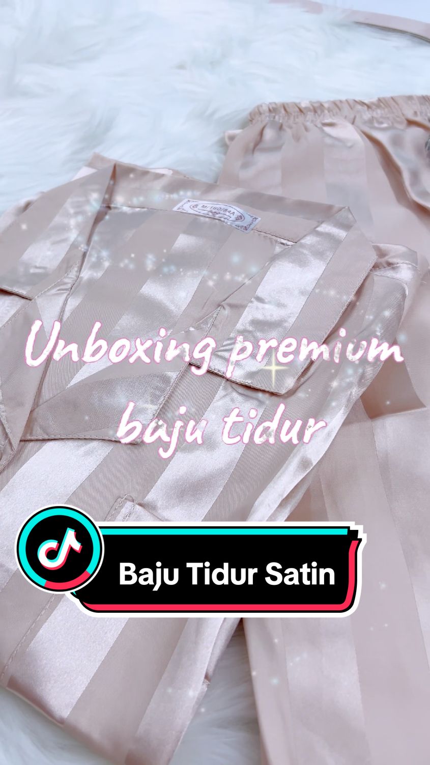 Unboxing baju tidur satin ni, memang rasa classy~😍😎 #unboxingvlog #unboxingbajutidur #satinlover #bajutidursatin #satinpajamaset #sleepwear #classystyle #fypforyoupage #yth_eu 