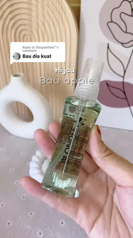 Replying to @Shopwithme ྀི Bau dia sedap tau . Bau buah buahan dan tak terlalu kuat . 3 bau ni memang hot selling 🔥 #hairserum#blondee#rambutsihat#fy#viral 
