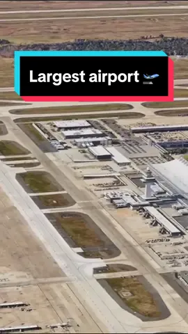 The 5 largest airports in the world #top5 #largest #airport 