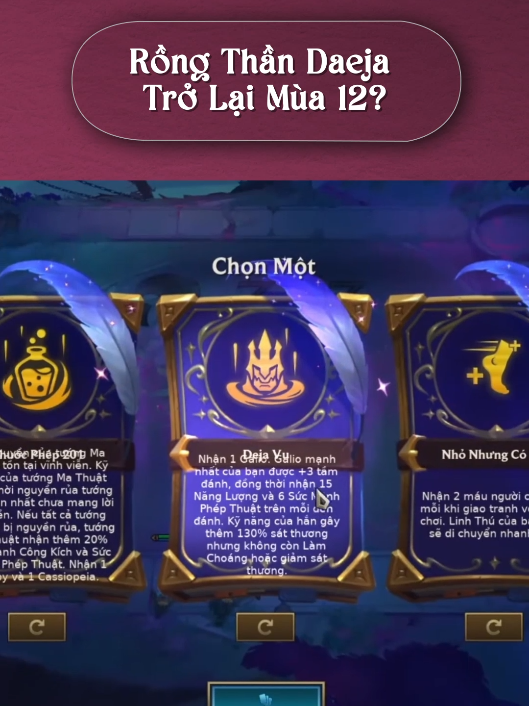 Daeja mùa 7 tái xuất đấu trườnggggg #dautruongchanly #dongnhanpham #tft #teamfighttactics #GamingOnTikTok