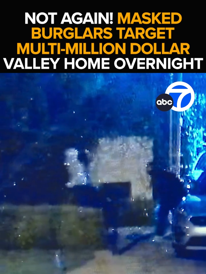 Masked #burglars target a multi-million dollar #Valley #home again overnight. But this time, #Tarzana neighbors were ready for them, scaring off the intruding quartet before they could get away with any stolen property.