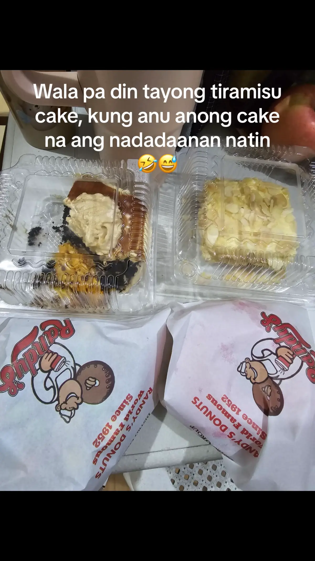 Dad, tiramisu cake ha. Not any kind of cake. Wahahah btw, thanks for your effort sa tanay highlands pa nya nagetsung to 🤣🤣 #fyp #mommysah #MomsofTikTok #pregnant #buntis #pregnanttiktok #pregnancyupdate #pregnancy #pregnancyvlog #pregnancycraving #tiramisucake 