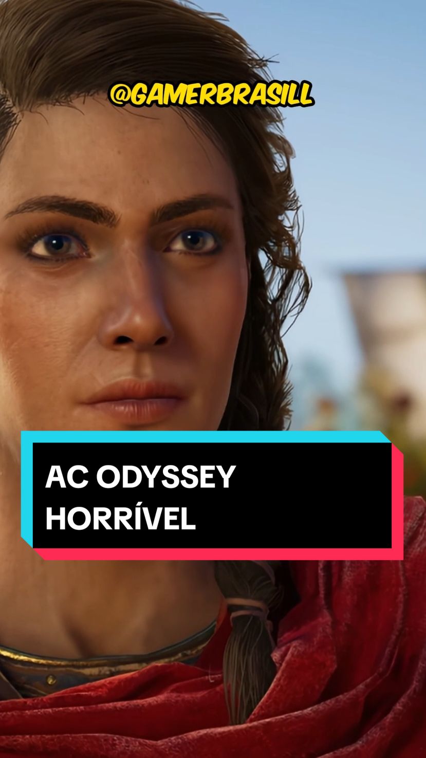 Assassin's Creed Odyssey é uma coisa horrorosa #assassinscreed #ubisoft #gamerbrasil #sejagamer 