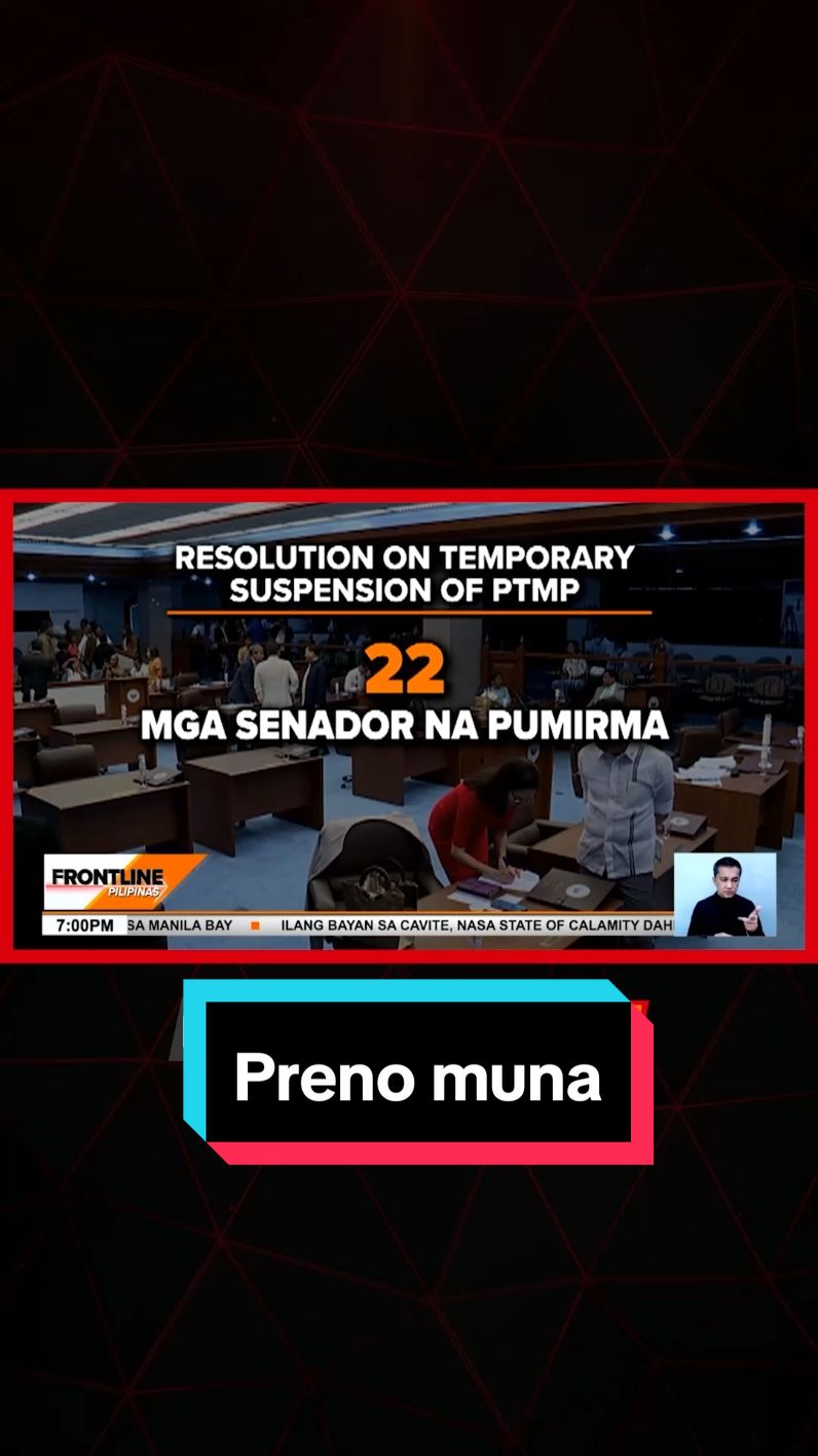 Preno muna sa public transportation modernization program. ‘Yan ang isinusulong ng mga senador sa pinirmahan nilang resolusyon sa kabila ng bantang magtitigil-pasada. #FrontlinePilipinas #News5 #BreakingNewsPH 