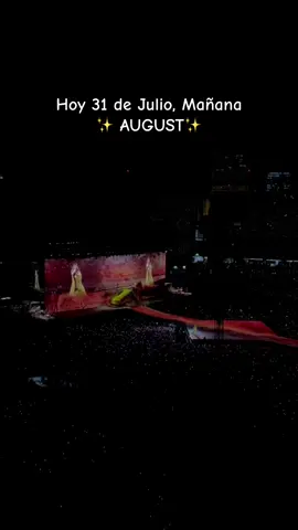 El tiempo vuela y ya agosto llegó ✨ #august #taylorswift #theerastour #swifttok #swiftie ✨