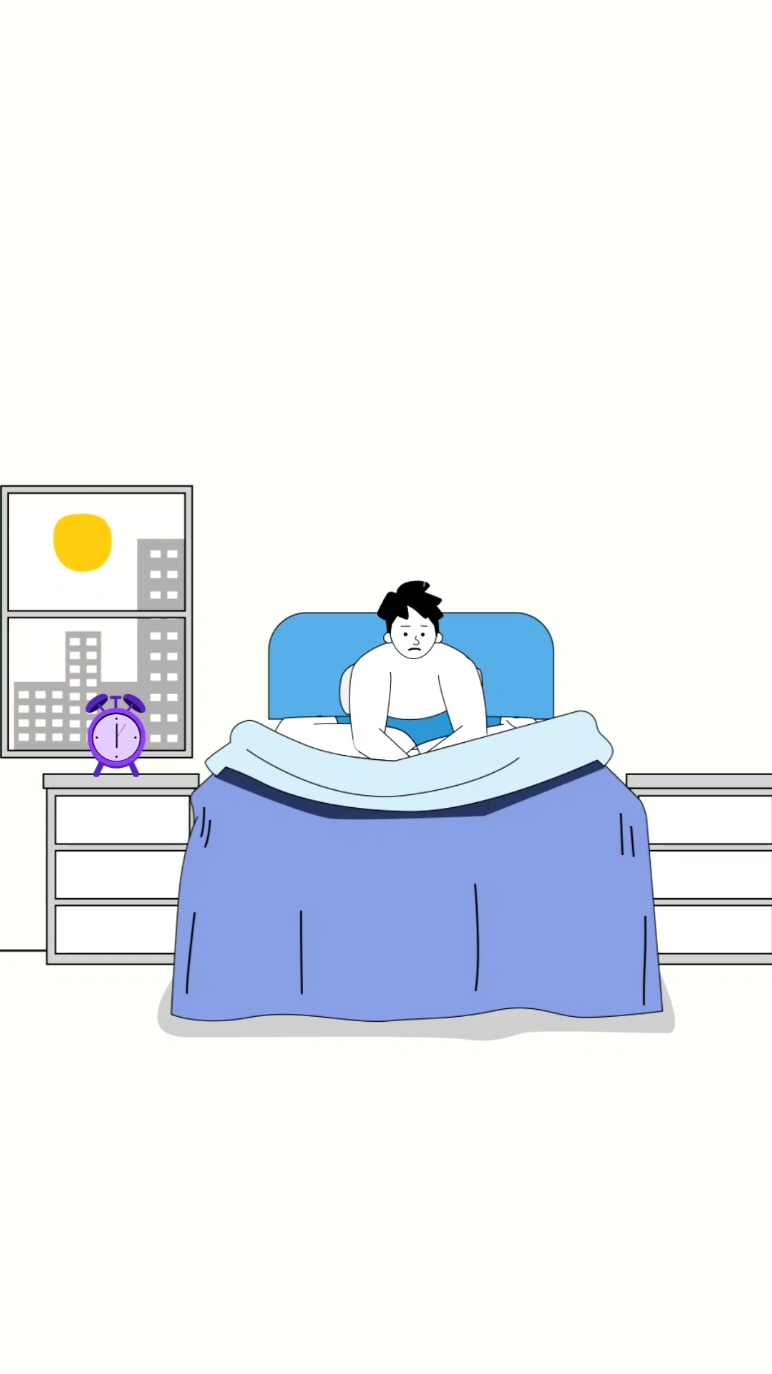 daily animation  #motion #aftereffects #2d #animation#morning #morningroutine #wakeup 