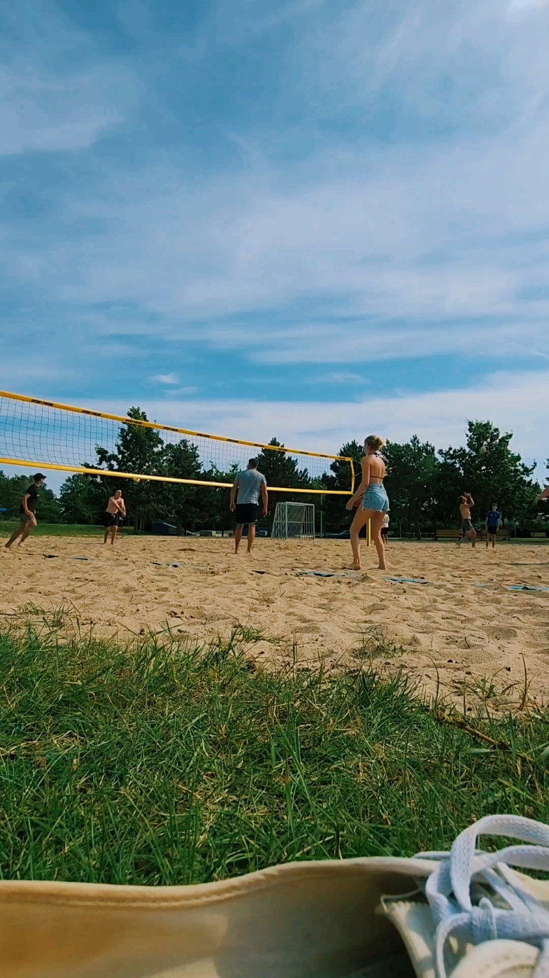 Finally Summer #beachvolley #Volleyball #fun #fyp #foryou #beachlife 