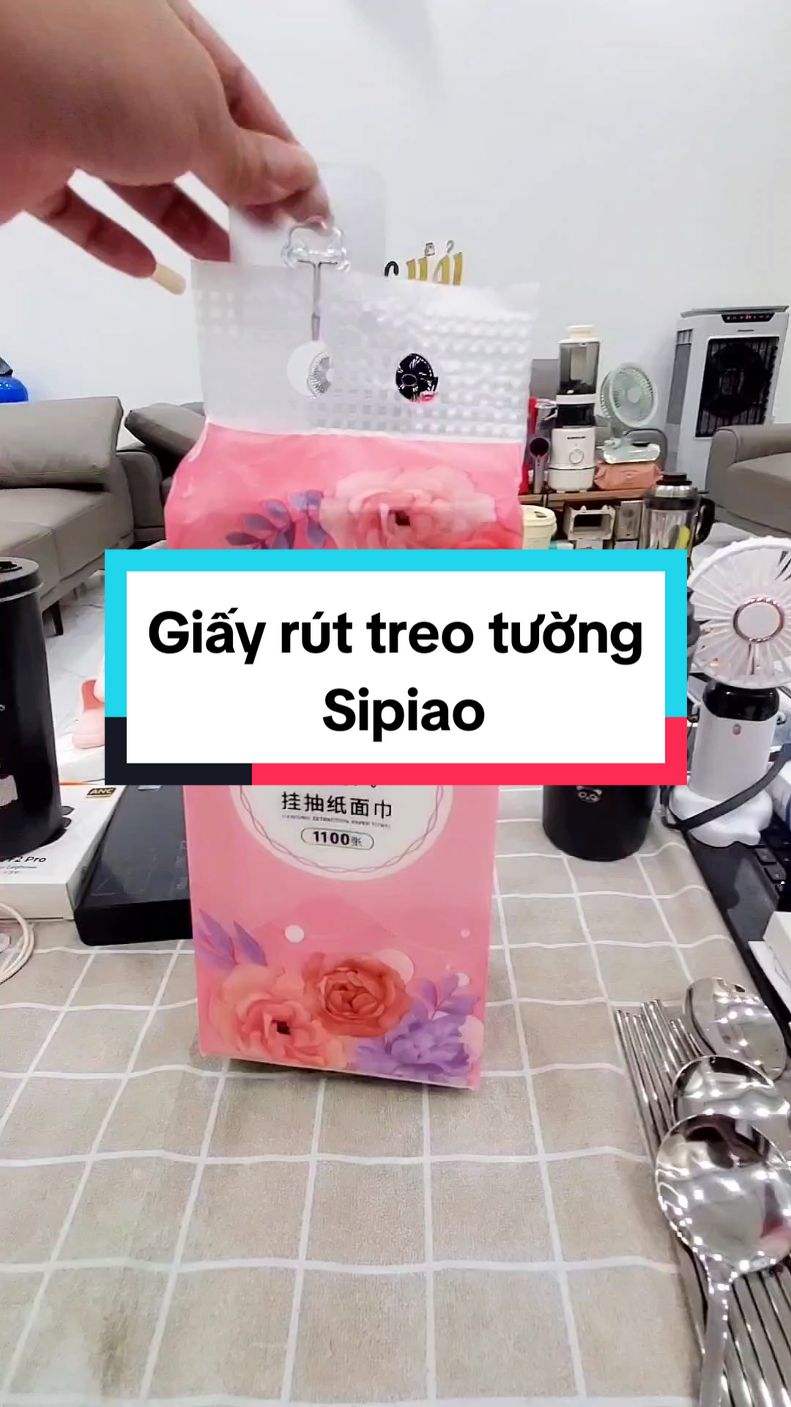 giấy rút treo tường sipiao #giadungtienich  #dogiadung  #fyp  #review  #lekhachai 