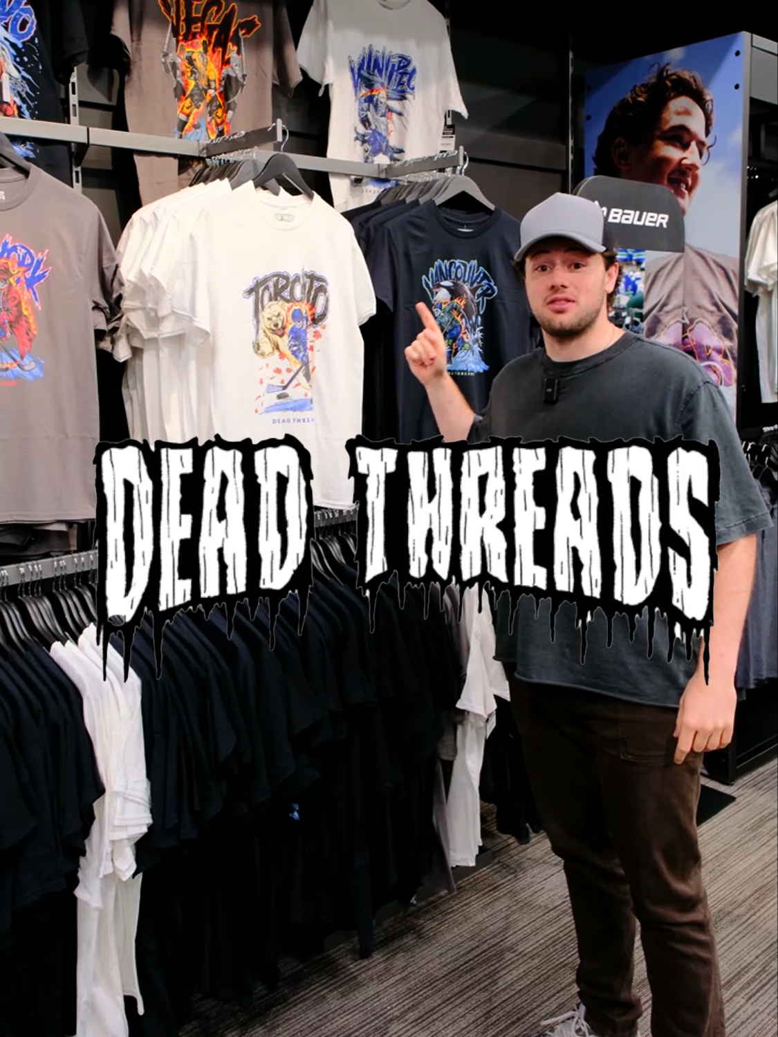 We are now carrying Dead Threads Apparel! Comment below which one you'd get! #hockey #icehockey #hockeytiktok #hockeytok #thehockeyshop #hockeystick #tapeguyluke #hockeytape #hockeytapejobs #NHL #hockeytiktoks #hockeymemes @tapeguyluke @cameraguyty @dead_threads