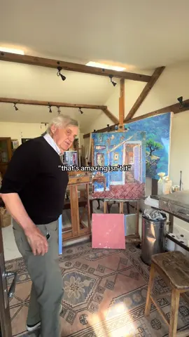 I just love him 🩷 #artist #passion #Love #artworks #oilpaint #viral #fypage #foryoupage #frenchhome #southoffrance #fyp #provence #france #oilpainting #paint #artpainting #art #painting #artpaintings #oilpaintings #oils #oilpaints #husband #marriage #marriagegoals #tiktokcouple 