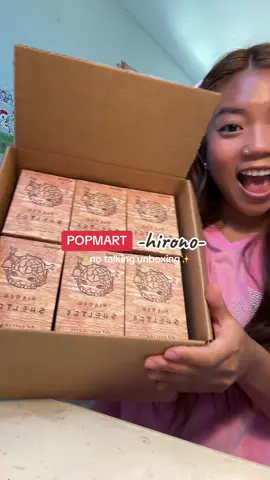 HIRONO FIGURES NEVER MISS!! 🌟 @POP MART US #popmart #blindboxopening #blindbox #popmartunboxing #asmr #fyp  #foryou 