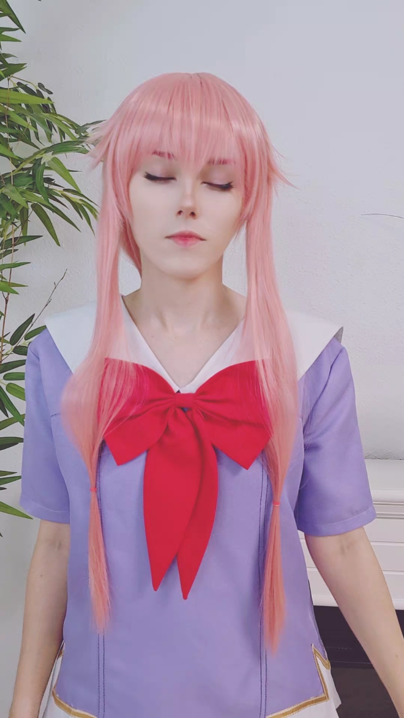 no tengo pruebas pero tampoco dudas #mirainikki #cosplay 