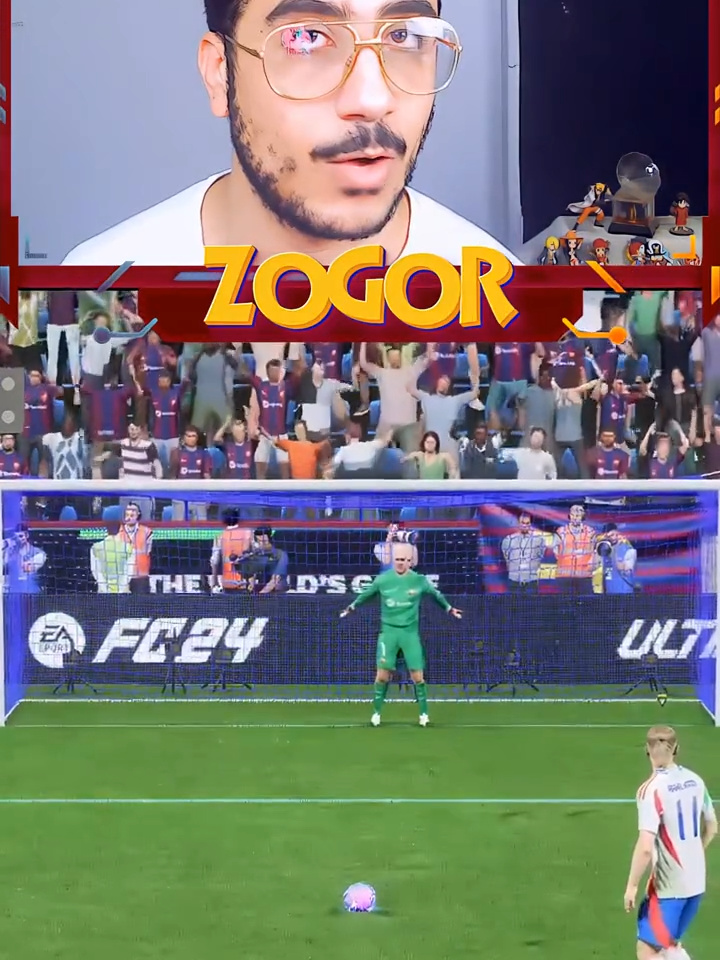 طريقة تخليك تصد ضربات الجزاء 🔥 #fc24 #fifa #فيفا #gaming #game #gamer #games #GamingOnTikTok #foryou #foryoupage #fyp #fy #trending #trend #shorts #viral #explore #zogor #زوجور #العاب #tiktoklongs