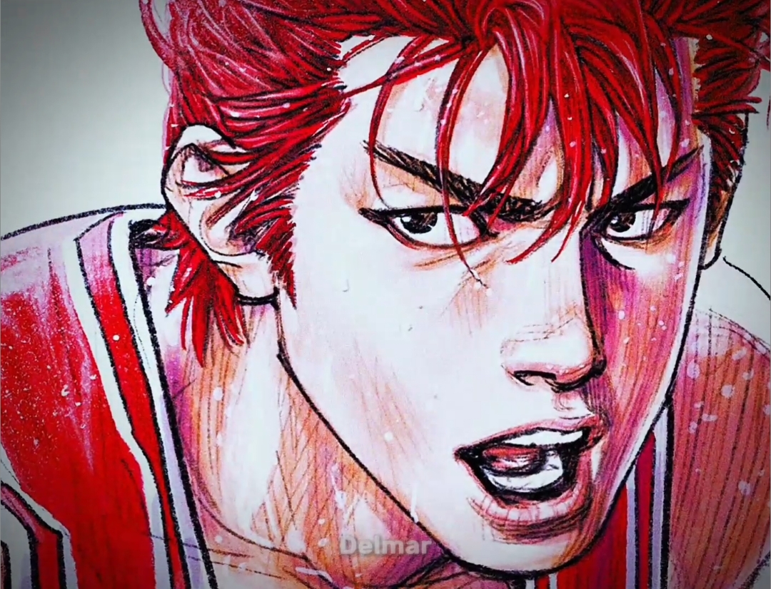 Yall can disagree with this, but i love this show. #slamdunk #slamdunkanime #hanamichisakuragi #sakuragihanamichi #rukawa #sportsanime #anime #manga #animeedit #animetiktok #mangaedit 