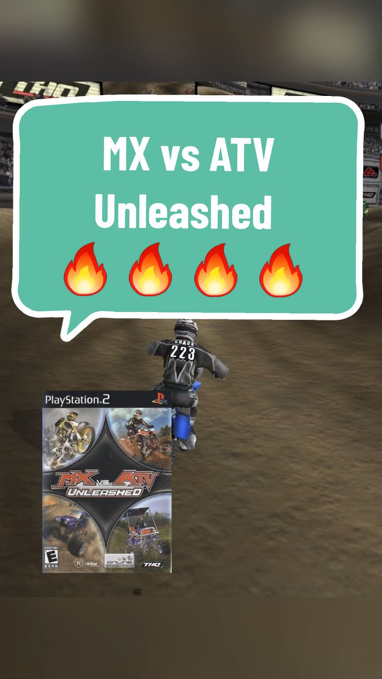 Replying to @jonlawson99  Here are the top songs from MX vs ATV Unleashed! #mx #unleashed #memoryunlocked #soundtrack #ps2 #ps2games #atv #nostalgia 