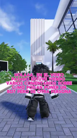 COMO PONER UN BOT DE OTRA PERSONA 🤭 #fyp #fyp=› #rhdancestudio #roblox #dancestudio #tiktok #parati #tutorial #CapCut #Viral #emo #emoroblox #enparati #bot #tuturial 