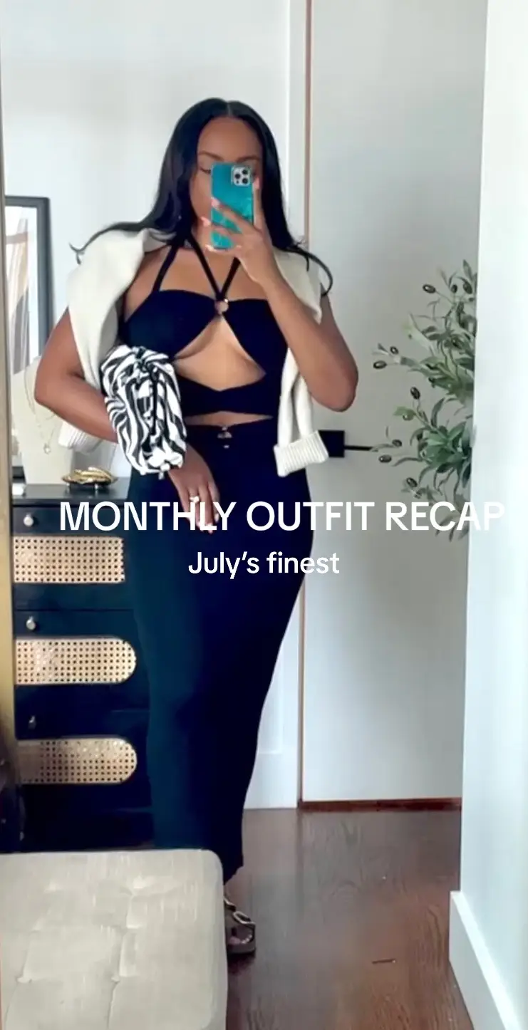 ❓Do you have a favorite from my top 5? This July, I shared my love of clothes & ever evolving style through SIXTEEN outfits! This is the most I’ve shared in a given month. Of all the looks, these are my top 5. If I had to choose just one it would be #3. This colorful skirt by ALC is one of my favorite summer pieces. I can’t wait for you to see what’s in store for August. More OOTDs, more ‘Where to Shop’ inspo, more of every beauty & style.  Thanks for rocking with me. 🫶🏽