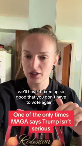 MAGA tries to do damage control because they don’t want Trump to lose votes within his own party. #trump #maga #donaldtrump #wtf #2024 