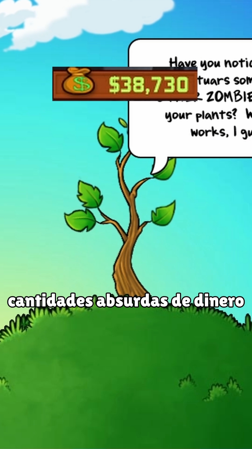 Dinero infinito en Plantas Vs Zombies! #papitanoob #speedrun #plantsvszombies #gamerentiktok 