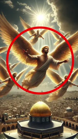 ANJO APARECE EM JERUSALEM E CHOCA O MUNDO 😱 . . . . . . . #jesus #deus #fyp #fimdostempos #apocalipse #anjo 
