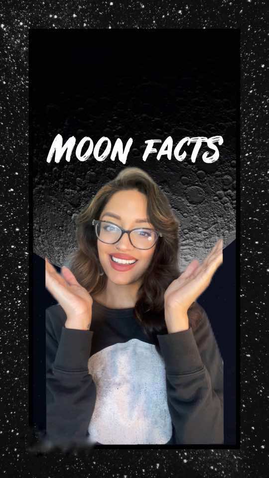 Fun Facts about our Moon 🌚 #nasa #Astronomy #Science #sciencetok #space #outerspace #astrotok #spacetok #sciencefacts #spacefacts #moon #stem 