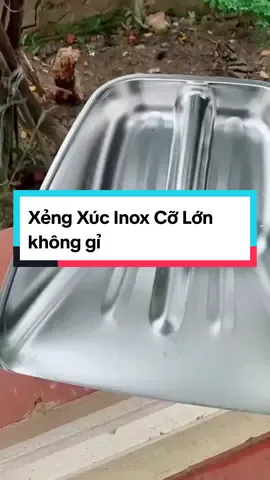 Xẻng Xúc Inox Cỡ Lớn không gỉ chống ăn mòn.#xengxuccolon #giadungtienich #diengiadung #giadungthongminh 