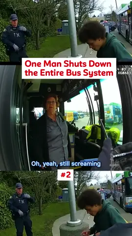 One Man Shuts Down the Entire Bus System p2 #cop #powertrip #police #copsoftiktok #foryoupage #foryou #cops #copsontiktok #fyp #policebrutalitymuststop #policepowertrip #auditcospvideo #fypage #policeontiktok