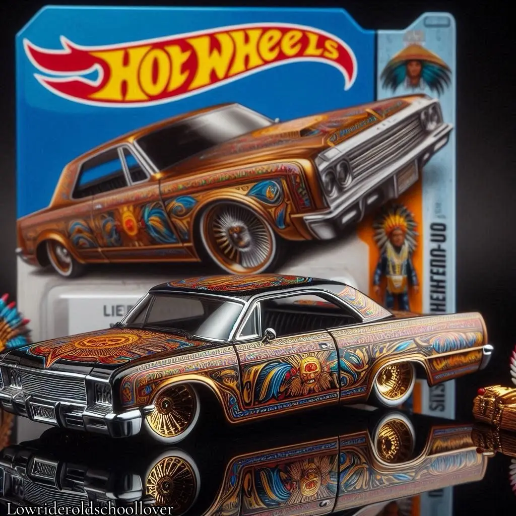 Ai generated native hot wheel lowrider | #migente #chicano #chicana #brownnproud🎭🤎 #chicanostyle #edit #brownpride #lowridersedit💕 #lowrider #car #fyp #foryou #blowthisuppls #lowrider_old_school_lover #foryoupage #foryourpage #like 