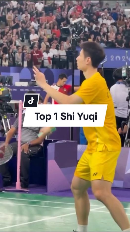 Sự điềm tĩnh của Shi Yuqi ứng viên cho HCV Olympic Paris 2024 Năm nay. #badminton #zbadsport #Olympics #zbadminton ##shiyuqi 