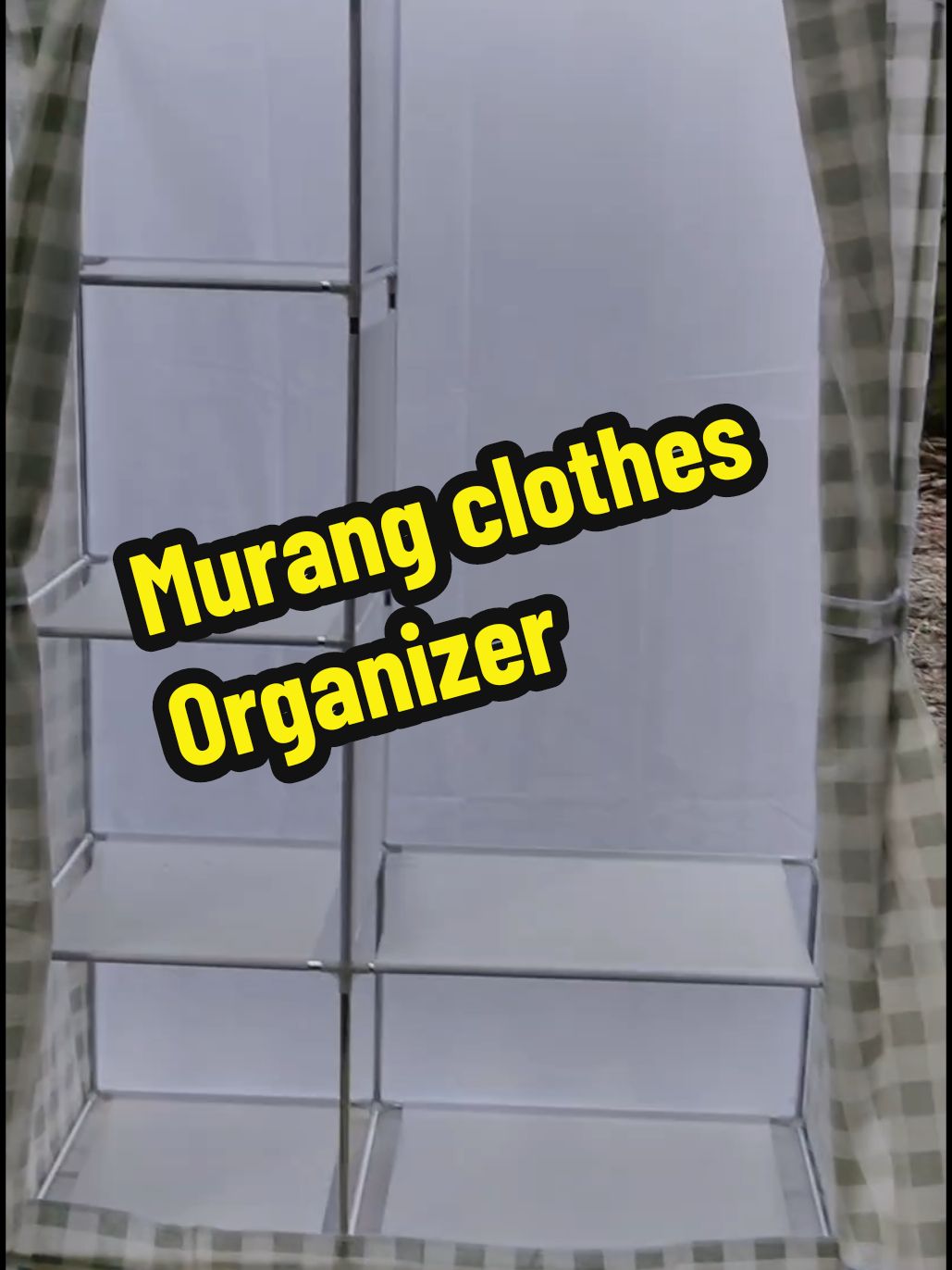 Murang clothes organizer sobrang Ganda. Check out na! #household #wardrobe #trending 