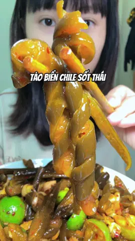 Thử món tảo biển Chile sốt thái này đi mn ơi, ngon u mê luôn đó😋 #taoxoanchile #changasotthai #sotthaitronchanga #reviewanngon #ancungtiktok #fuongthieungu