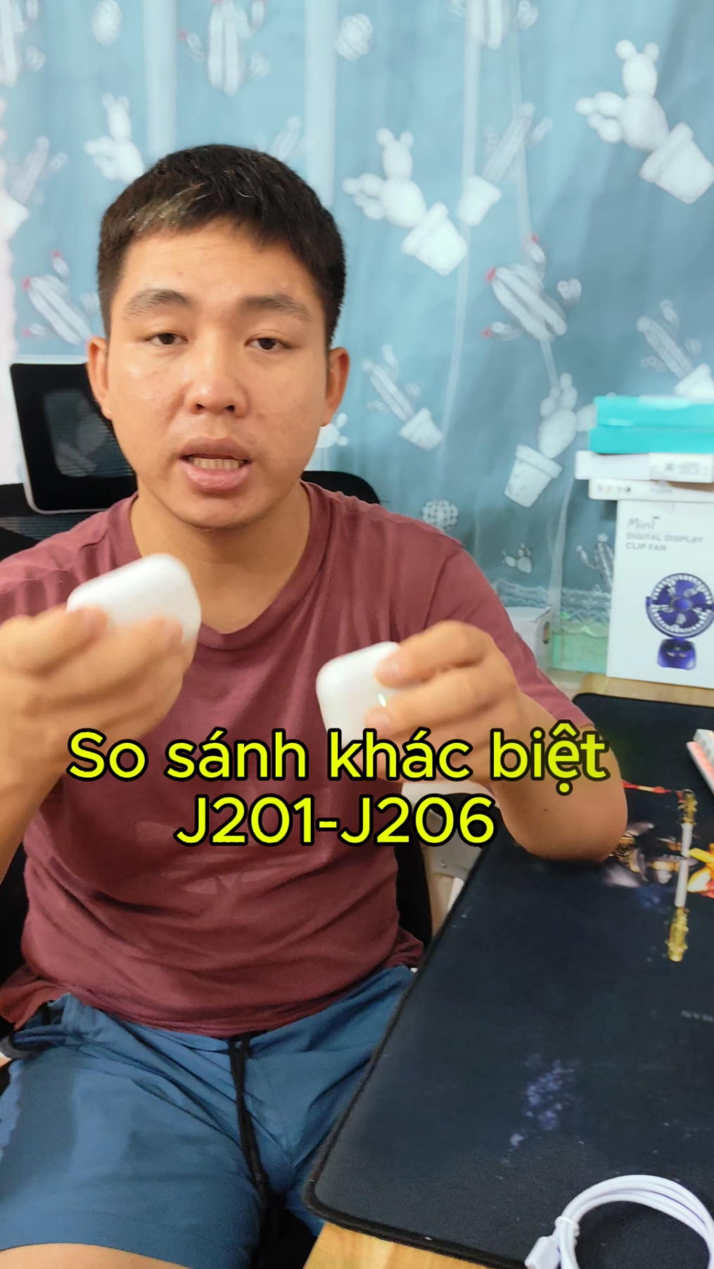 Tai nghe J206 và J201 có gì khác nhau#xuhuong #muataitiktok #review #congnghe #tainghe #tainghebluetooth #goojodoq #goojodoq 